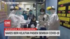 VIDEO: Nakes Beri Kejutan Pasien Sembuh Covid-19