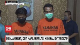 VIDEO: Menjambret, 2 Napi Asimilasi Kembali Ditangkap