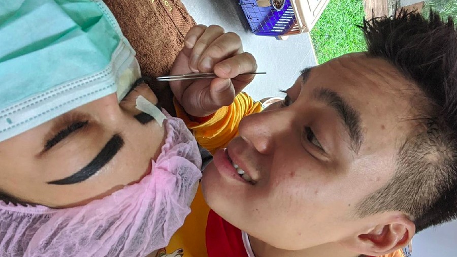 Baim Wong dan Paula Verhoeven