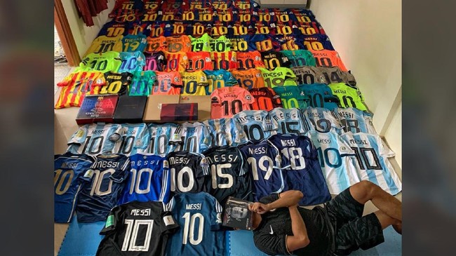Kolektor Jersey Messi