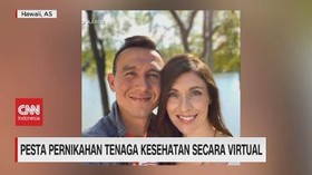 VIDEO: Pesta Pernikahan Tenaga Kesehatan Secara Virtual