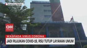 VIDEO: Jadi Rujukan Covid-19, RSU Tutup Layanan Umum
