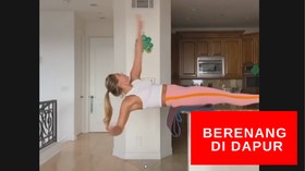 VIDEO: Berenang di Dapur