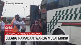 VIDEO: Jelang Ramadan Warga Mulai Mudik
