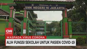 VIDEO: Sekolah Jadi Tempat Isolasi Pasien Covid-19