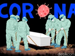 Sampai 20 April, Ada 1.229 Kasus Pemakaman dengan Protap Corona di Jakarta