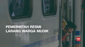 VIDEO: Pemerintah Resmi Larang Warga Mudik