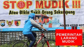 VIDEO: Pemerintah Larang Mudik Lebaran Tahun ini