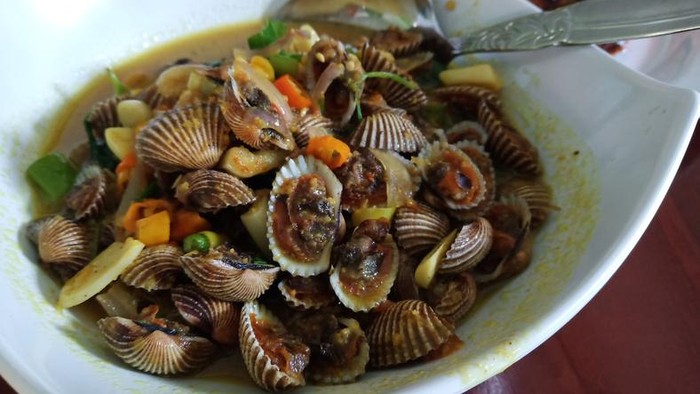 Kerang Dara Kuah Gurih Pedas