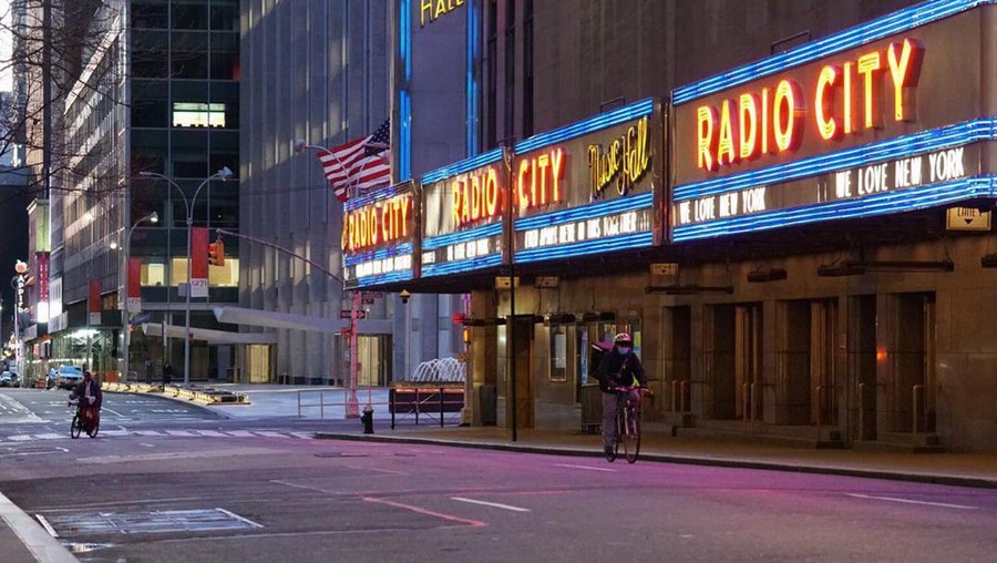Kota New York selama masa isolasi mandiri.