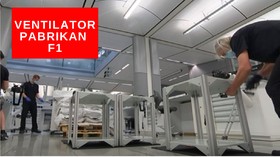 VIDEO: Perusahaan Mobil Balap McLaren Produksi Ventilator