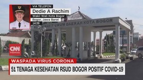 VIDEO: 51 Tenaga Kesehatan RSUD Bogor Positif Covid-19