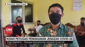 VIDEO: Kisah Petugas Pemakaman Jenazah Covid-19