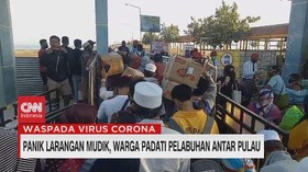 VIDEO: Panik Larangan Mudik, Warga Mudik Lebih Awal
