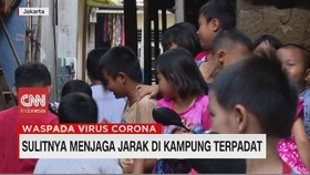 VIDEO: PSBB di Kampung Terpadat Indonesia