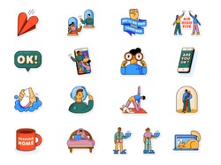 WhatsApp Rilis Seri Stiker Tema Social Distancing