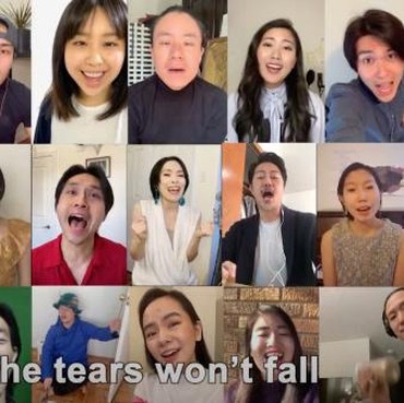 Seniman Jepang di New York Bikin Pesan Menyentuh Lewat Lagu 'Sukiyaki'