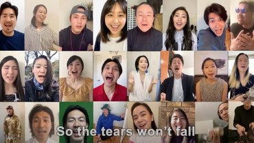 Seniman Jepang di New York Bikin Pesan Menyentuh Lewat Lagu 'Sukiyaki'
