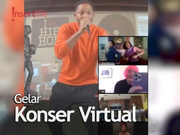 Keseruan Will Smith dan DJ Jezzy Jeff Gelar Konser Virtual