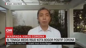 VIDEO: 51 Tenaga Medis RSUD Kota Bogor Positif Corona