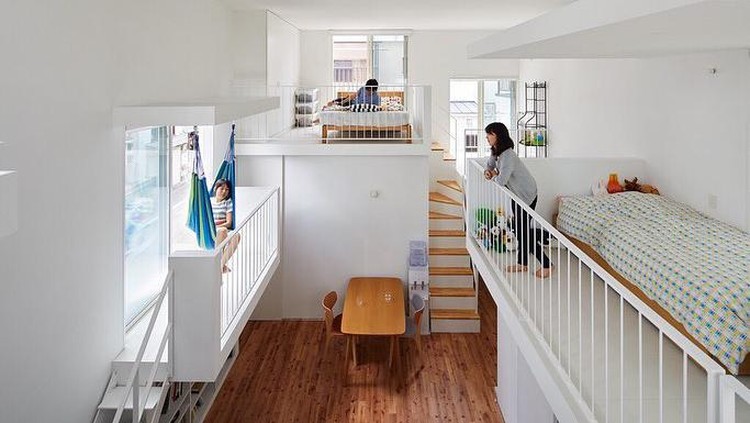 Rumah Minimalis Balcony House di Jepang Unik dengan 