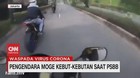 VIDEO: Pengendara Moge Kebut-kebutan Saat SBB