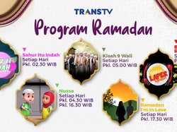 Ramadan di Rumah Aja Ditemani Trans TV