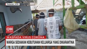 VIDEO: Warga Sediakan Kebutuhan Keluarga yang DIkarantina