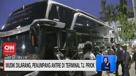 VIDEO: Mudik Dilarang, Penumpang Padati Terminal & Pelabuhan