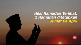 VIDEO: Hilal Terlihat, 1 Ramadan Jatuh Jumat 24 April