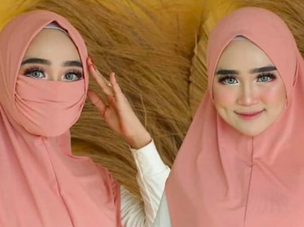 Tren Khimar Anti Corona dan Hijab Aisyah, Seperti Apa Bentuknya?