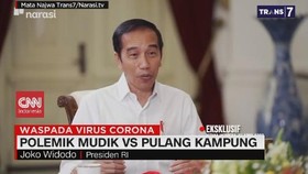 VIDEO: Polemik Beda Mudik vs Pulang Kampung Pernyataan Jokowi