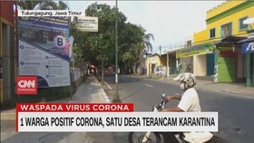 VIDEO: Positif Corona, Satu Desa Terancam Karantina
