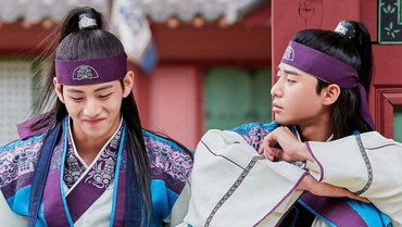 Intip Serunya Persahabatan V BTS dan Park Seo Joon