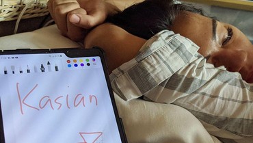 img-title Iseng Banget, Baim Wong Unggah Foto Muka Paula Verhoeven Pas Tidur
