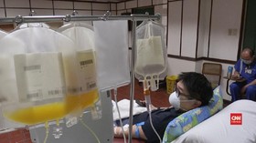 VIDEO: Pasien Pulih Corona Sumbang Plasma Darah Untuk Obat