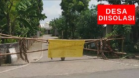 VIDEO: Belasan Warga Positif Covid-19, Desa Diisolasi