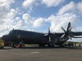 FOTO: Pesawat Hercules TNI AU Angkut Bantuan 12 Ton APD