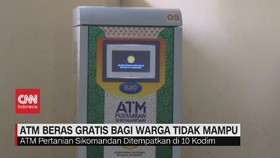 VIDEO: ATM Beras Gratis Bagi Warga Tidak Mampu