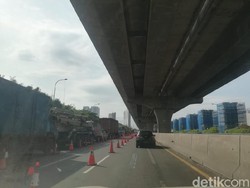Melintas Tol Jakarta-Cikampek Hari Ini: Mau Pulkam Diusir di Cikarang Barat 4