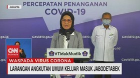 VIDEO: Larangan Angkutan Umum Keluar Masuk Jabodetabek