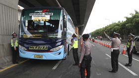 FOTO: Larangan Mudik Lebaran 2020