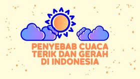 INFOGRAFIS: Penyebab Cuaca Terik dan Gerah di Indonesia