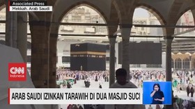 Arab Saudi Izinkan Tarawih di Dua Masjid Suci