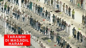 VIDEO: Tarawih di Masjidil Haram Tertutup Untuk Umum
