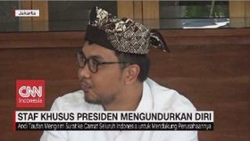 VIDEO: Lagi, Staf Khusus Presiden Mengundurkan Diri