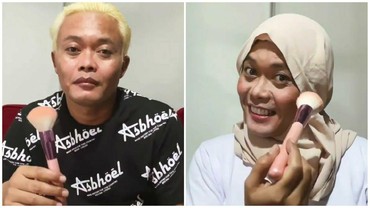 Jawab Tantangan Ariel NOAH, Sule Pilih Pakai Bedak dan Berhijab