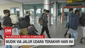 VIDEO: Mudik Via Jalur Udara Terakhir Hari Ini