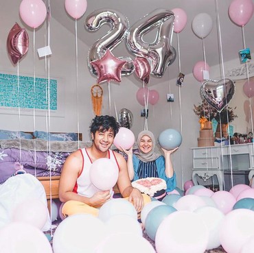 Kejutan Romantis Ammar Zoni di Ulang Tahun Irish Bella