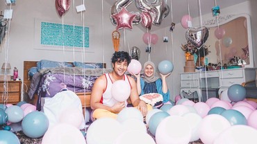 Kejutan Romantis Ammar Zoni di Ulang Tahun Irish Bella